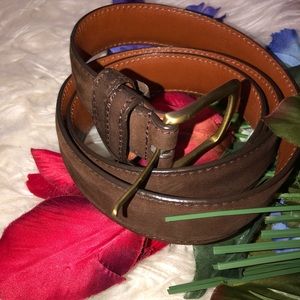 🌺suede brown belt🌺